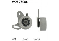 Tensioner Pulley, timing belt VKM 75006 SKF