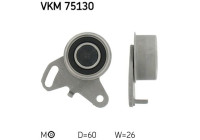 Tensioner Pulley, timing belt VKM 75130 SKF