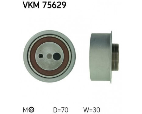 Tensioner Pulley, timing belt VKM 75629 SKF