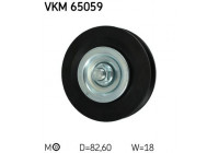 Tensioner Pulley, V-belt VKM 65059 SKF