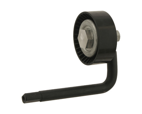 Tensioner Pulley, v-ribbed belt 30116 FEBI
