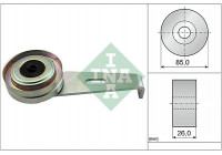 Tensioner Pulley, v-ribbed belt 531009710 Ina