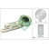 Tensioner Pulley, v-ribbed belt 531023910 Ina