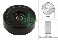 Tensioner Pulley, v-ribbed belt 531057110 Ina