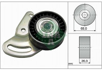 Tensioner Pulley, v-ribbed belt 531059130 Ina