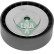 Tensioner Pulley, v-ribbed belt 531073410 Ina