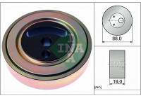 Tensioner Pulley, v-ribbed belt 531088910 Ina
