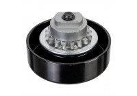 Tensioner Pulley, v-ribbed belt ADBP960002 Blue Print