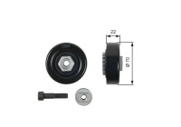 Tensioner Pulley, v-ribbed belt DriveAlign® T36408 Gates