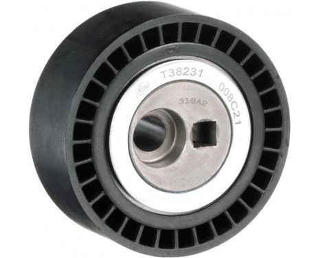Tensioner Pulley, v-ribbed belt DriveAlign® T38231 Gates