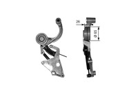 Tensioner Pulley, v-ribbed belt DriveAlign® T38404 Gates