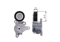 Tensioner Pulley, v-ribbed belt DriveAlign® T39041 Gates