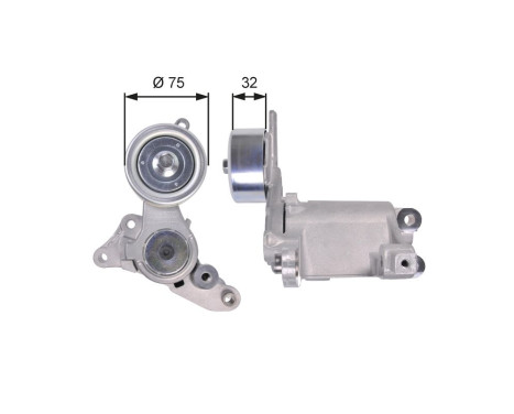 Tensioner Pulley, v-ribbed belt DriveAlign® T39135 Gates