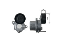 Tensioner Pulley, v-ribbed belt DriveAlign® T39196 Gates