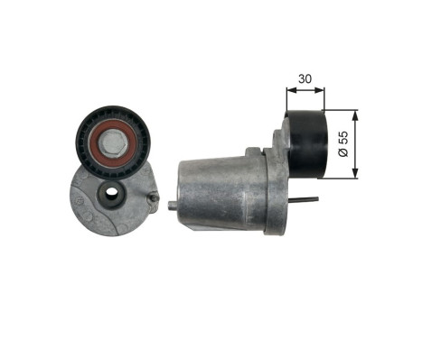 Tensioner Pulley, v-ribbed belt DriveAlign® T39226 Gates
