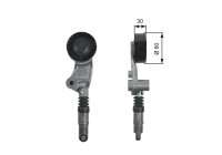 Tensioner Pulley, v-ribbed belt DriveAlign® T39257 Gates
