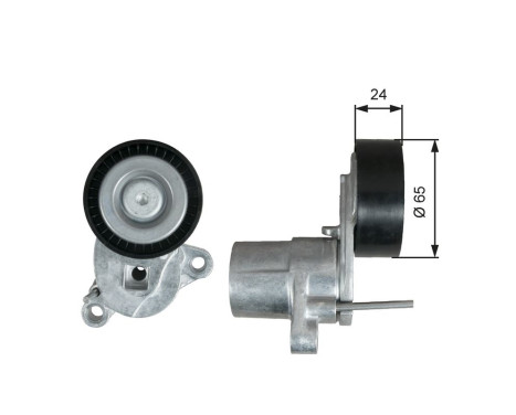 Tensioner Pulley, v-ribbed belt DriveAlign® T39295 Gates