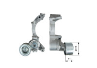 Tensioner Pulley, v-ribbed belt DriveAlign® T39296 Gates