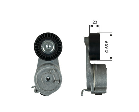 Tensioner Pulley, v-ribbed belt DriveAlign® T39346 Gates