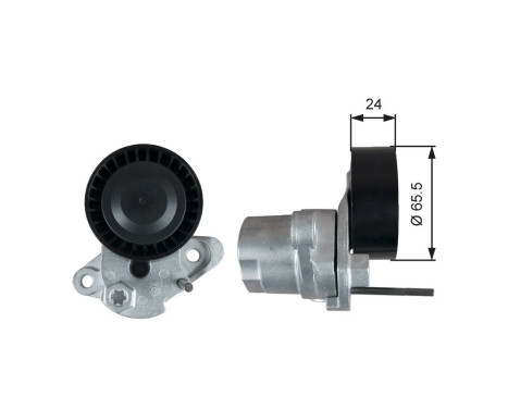 Tensioner Pulley, v-ribbed belt DriveAlign® T39387 Gates