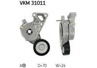 Tensioner Pulley, v-ribbed belt VKM 31011 SKF