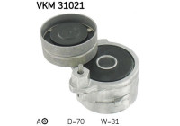 Tensioner Pulley, v-ribbed belt VKM 31021 SKF