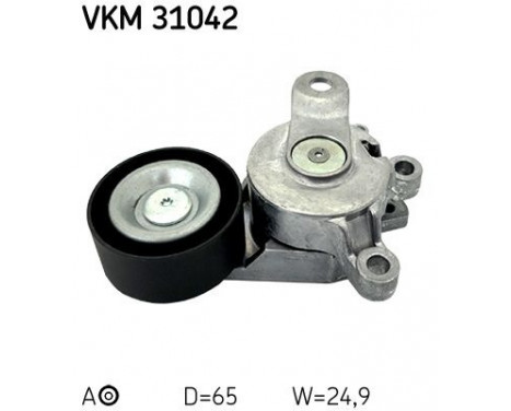 Tensioner Pulley, v-ribbed belt VKM 31042 SKF