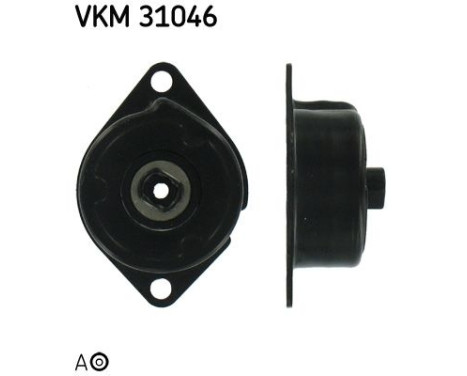 Tensioner Pulley, v-ribbed belt VKM 31046 SKF