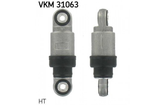 Tensioner Pulley, v-ribbed belt VKM 31063 SKF