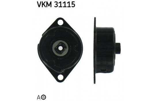 Tensioner Pulley, v-ribbed belt VKM 31115 SKF
