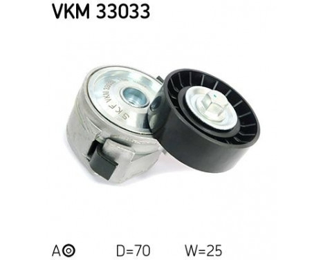 Tensioner Pulley, v-ribbed belt VKM 33033 SKF