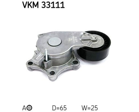 Tensioner Pulley, v-ribbed belt VKM 33111 SKF