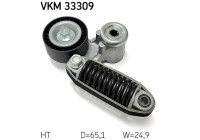 Tensioner Pulley, v-ribbed belt VKM 33309 SKF