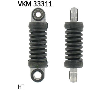 Tensioner Pulley, v-ribbed belt VKM 33311 SKF