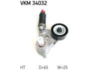 Tensioner Pulley, v-ribbed belt VKM 34032 SKF