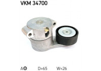 Tensioner Pulley, v-ribbed belt VKM 34700 SKF