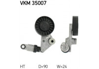 Tensioner Pulley, v-ribbed belt VKM 35007 SKF