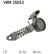 Tensioner Pulley, v-ribbed belt VKM 35013 SKF, Thumbnail 2