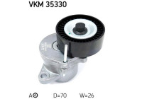 Tensioner Pulley, v-ribbed belt VKM 35330 SKF