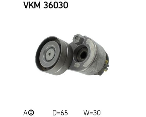 Tensioner Pulley, v-ribbed belt VKM 36030 SKF
