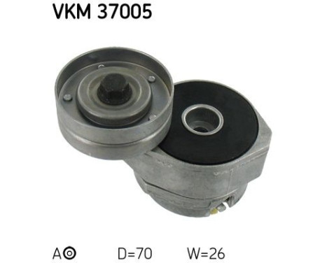 Tensioner Pulley, v-ribbed belt VKM 37005 SKF