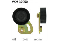 Tensioner Pulley, v-ribbed belt VKM 37050 SKF