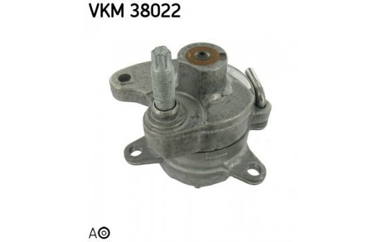 Tensioner Pulley, v-ribbed belt VKM 38022 SKF