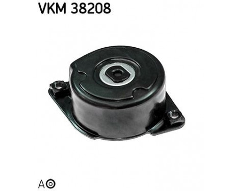 Tensioner Pulley, v-ribbed belt VKM 38208 SKF