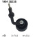 Tensioner Pulley, v-ribbed belt VKM 38238 SKF, Thumbnail 4