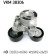 Tensioner Pulley, v-ribbed belt VKM 38306 SKF, Thumbnail 2