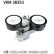 Tensioner Pulley, v-ribbed belt VKM 38353 SKF