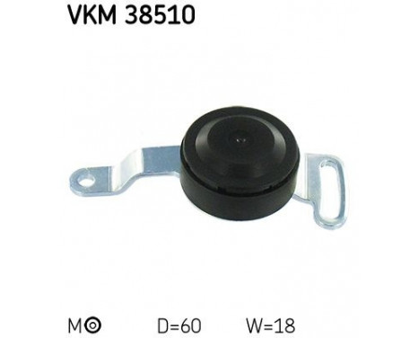 Tensioner Pulley, v-ribbed belt VKM 38510 SKF