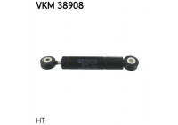 Tensioner Pulley, v-ribbed belt VKM 38908 SKF