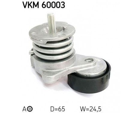 Tensioner Pulley, v-ribbed belt VKM 60003 SKF, Image 2